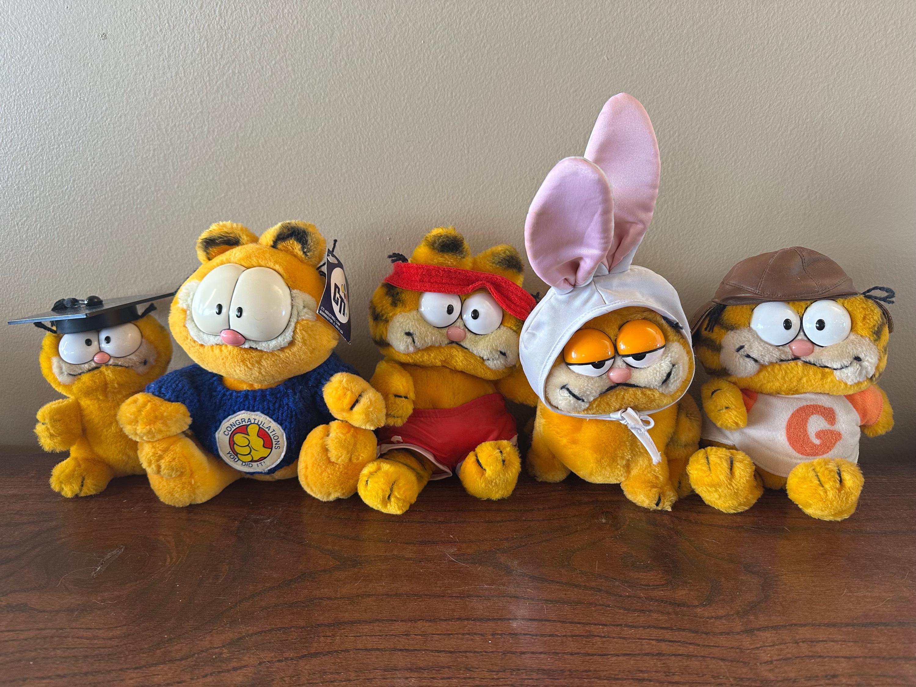 ガーフィールドのぬいぐるみ - Etsy 日本