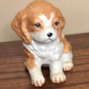 Vintage Adorable Homco Cocker Spaniel Puppy Figurine