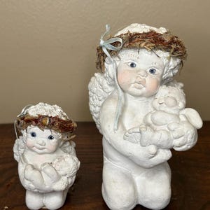 Vintage Dreamsicles Cherub and Child Baby Angel Cherub figurines