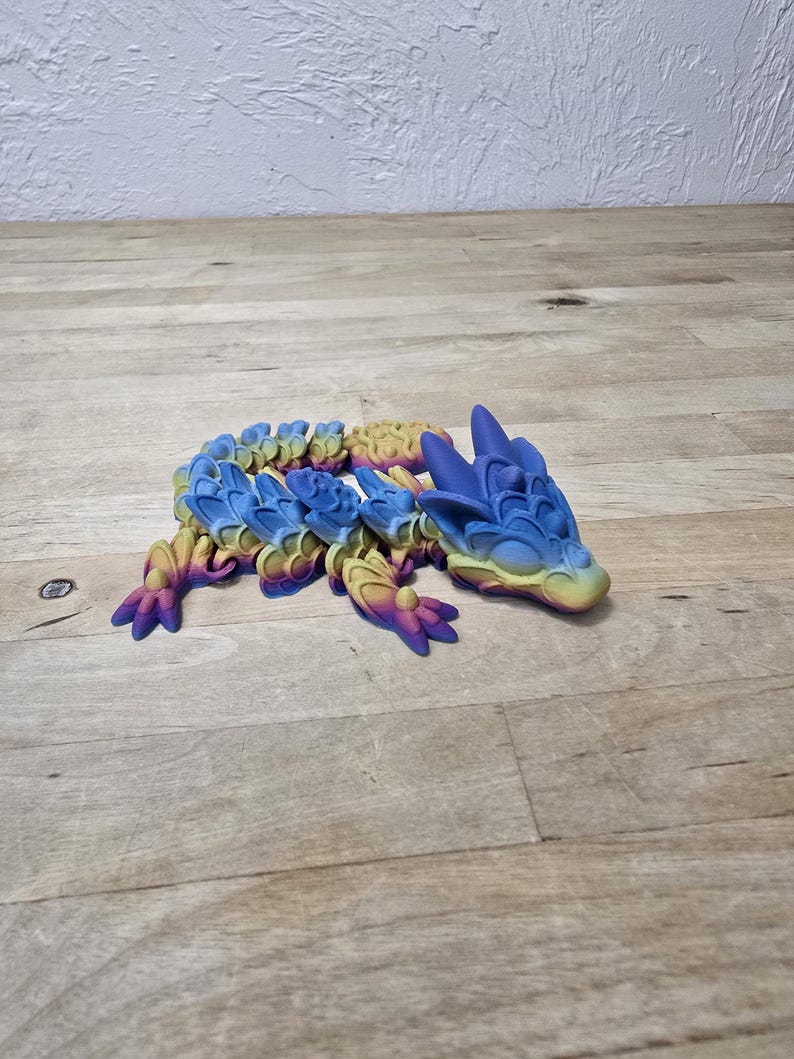 Baby Easter Egg Cookie Dragon 3D Printed in PLA Matte image 3
