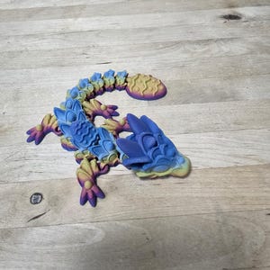 Baby Easter Egg Cookie Dragon 3D Printed in PLA Matte image 5