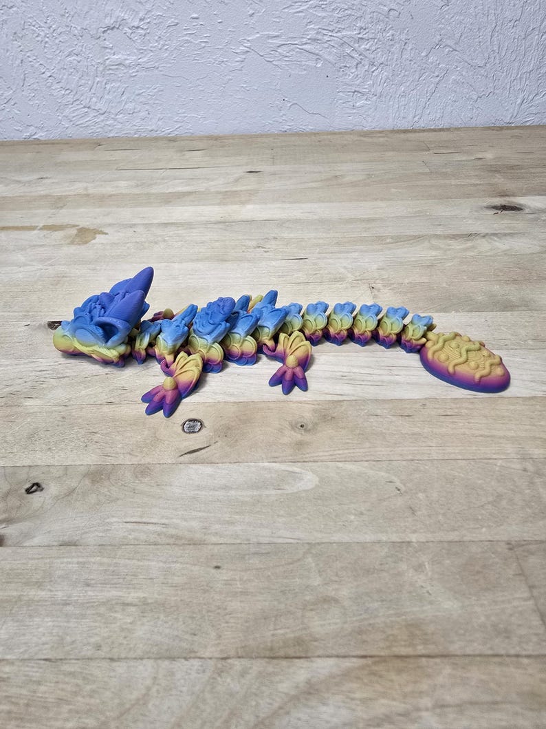 Baby Easter Egg Cookie Dragon 3D Printed in PLA Matte image 6