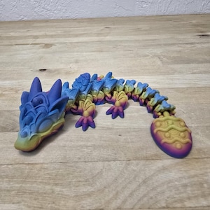 Baby Easter Egg Cookie Dragon 3D Printed in PLA Matte