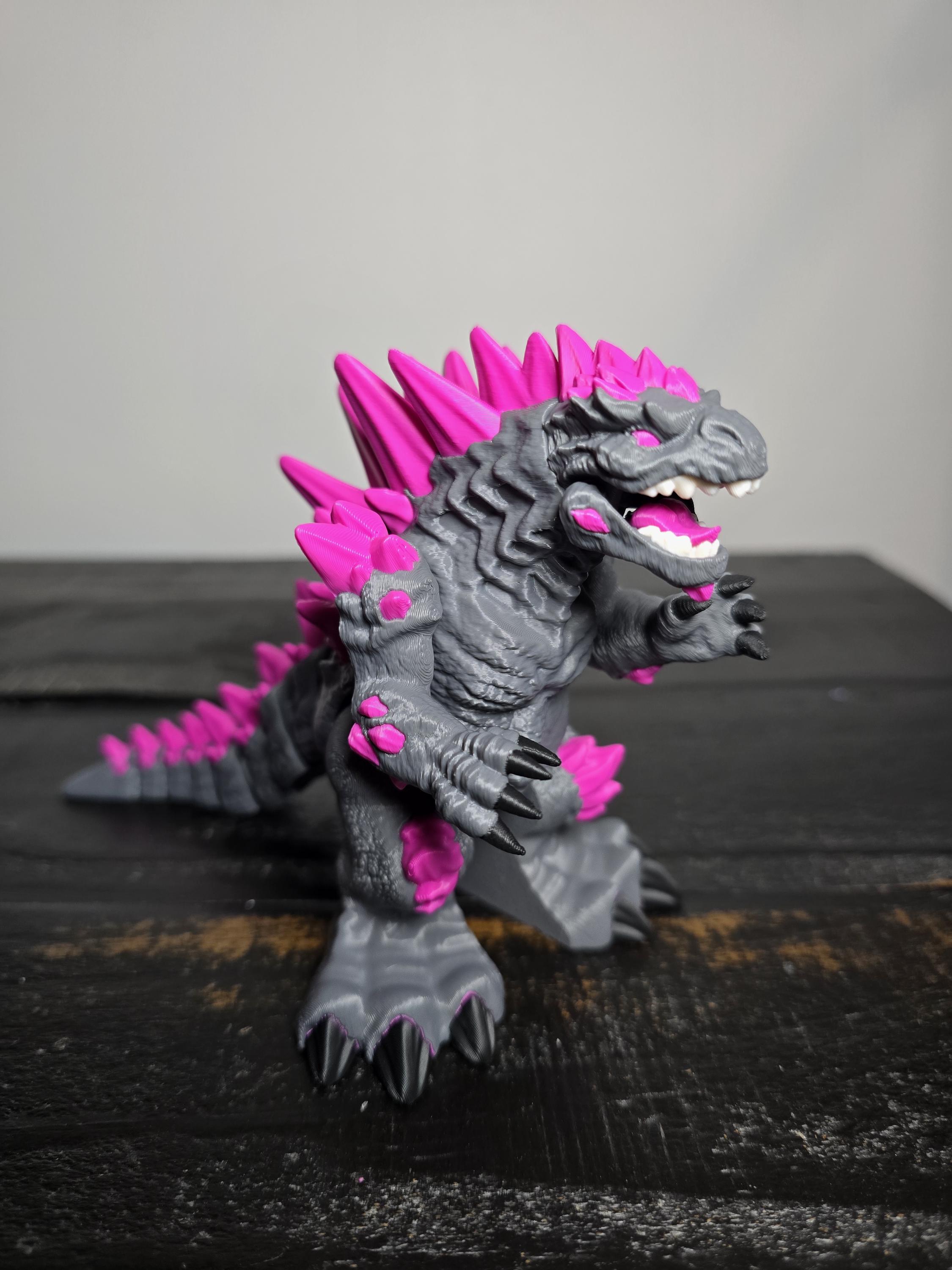 Articulated Godzilla – Flexi Kaiju Toy for Display or Play - Etsy