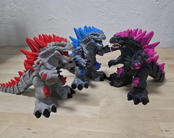 Articulated Godzilla – Flexi Kaiju Toy for Display or Play