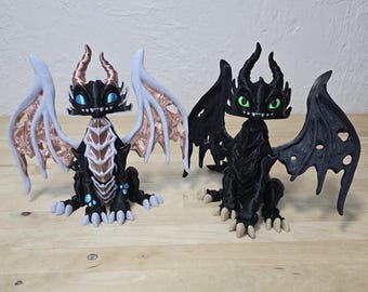 Twisty Dragon – Poseable PLA Toy for Whimsical Collectors | Magical Shelf Companion