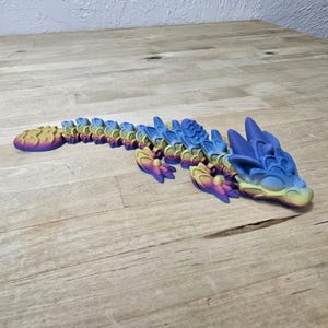 Baby Easter Egg Cookie Dragon 3D Printed in PLA Matte image 8