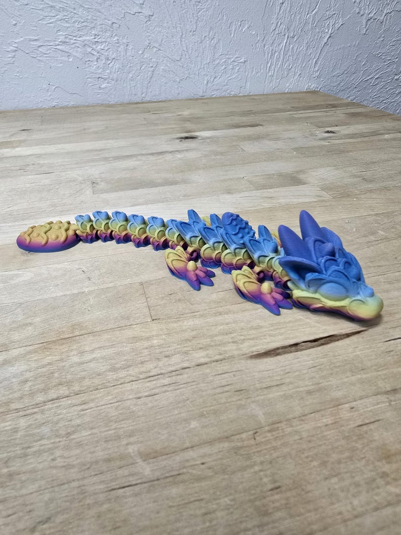 Baby Easter Egg Cookie Dragon 3D Printed in PLA Matte image 8