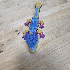 Baby Easter Egg Cookie Dragon 3D Printed in PLA Matte image 4
