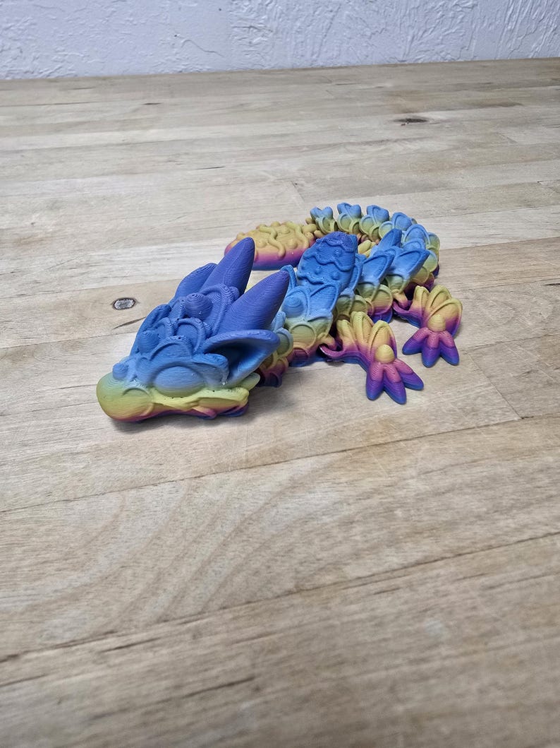 Baby Easter Egg Cookie Dragon 3D Printed in PLA Matte image 10