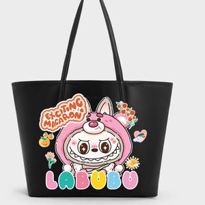 Colorful Labubuu Sublimation Png, Monster Characters Handbag Design, Svg Cut Files, Adorable Labubu File Png, Summer Labubu Character Png