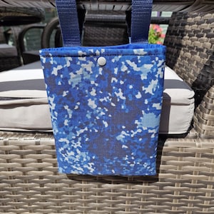 Wheelchair Phone Holder, Wheelchair Caddy, Wheelchair Pouch, wheelchair armrest Bag