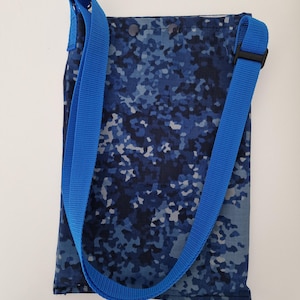 Catheter Crossbody Bag, Drainagebeutel, Öffnung oben und unten, verstellbarer langer Gurt,