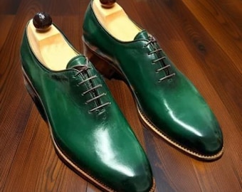 Handmade Aqua Green Leather Oxford Shoes: Cap Toe Dress Shoes for Men Personalised Gift - Etsy Handmade Aqua Green Leather Oxford Shoes: Cap Toe Dress Shoes for Men Personalised Gift - Etsy