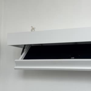 RFID Hidden Shelf Safe | Wall-Mounted Secret Storage Box | Keyless Lock Safe Furniture | Concealed Compartment |  Fathers day gift