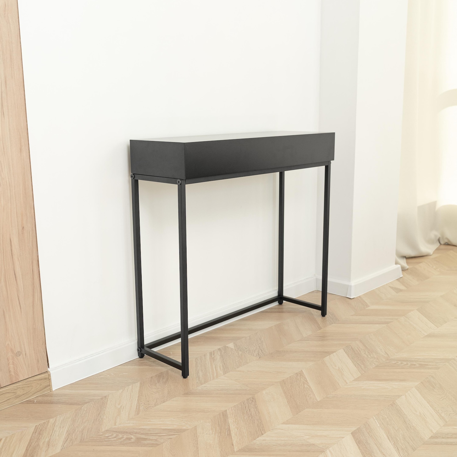 Modern Hallway Safe Table, Console Table With Secret Compartment ...