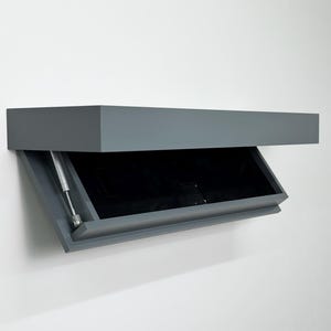 Concealed Safe Shelf – Floating Wall Compartment with Digital Lock, Stylish Security Gift