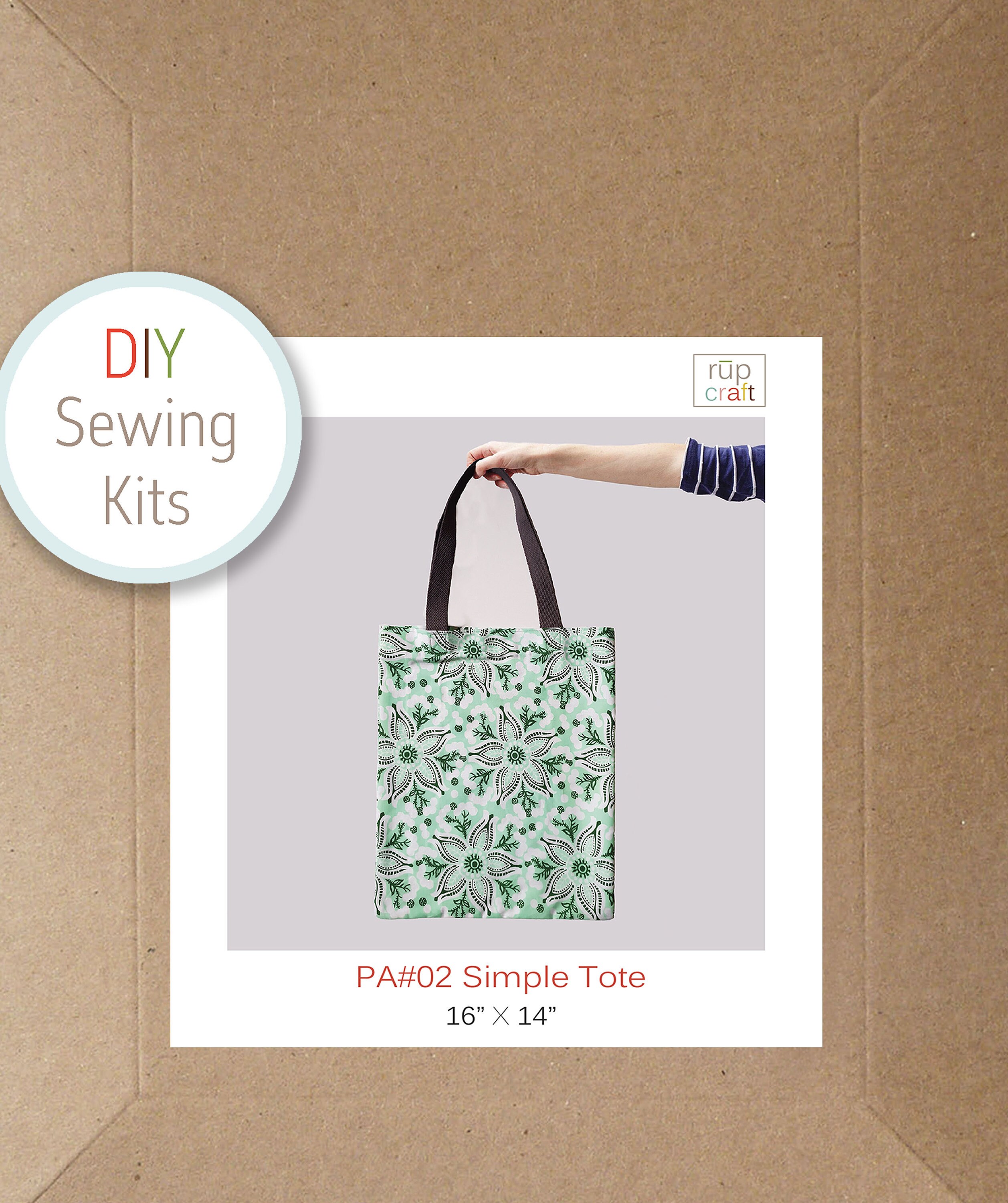 TOTE BAG SEWING Kit Beginner Friendly Craft Kit Includes Etsy