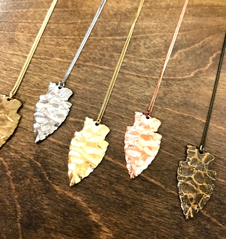Arrowhead Pendant Necklace