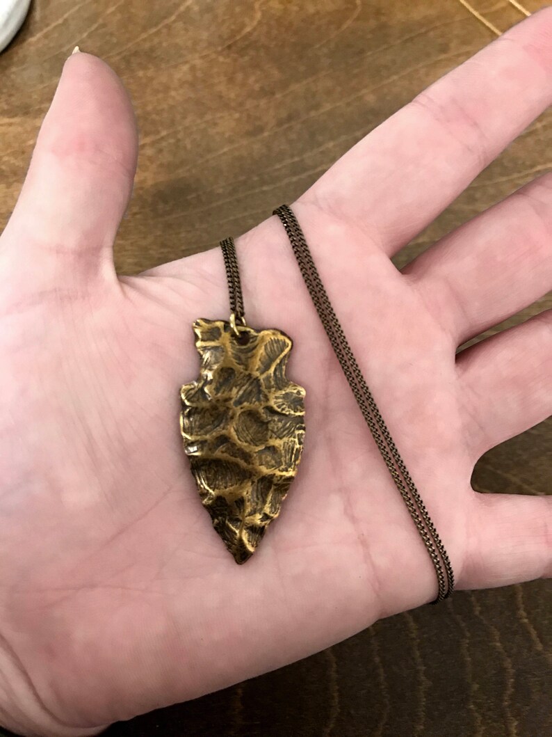 Arrowhead Pendant Necklace