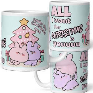 Asamimichan Christmas Gift , kawaii coffee mug