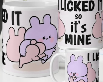 Cadeau d'anniversaire Asamimichan, tasse à café kawaii, cadeau de Saint-Valentin