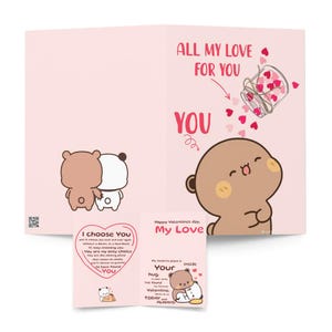 Biglietto di San Valentino Bubu Dudu, regalo romantico