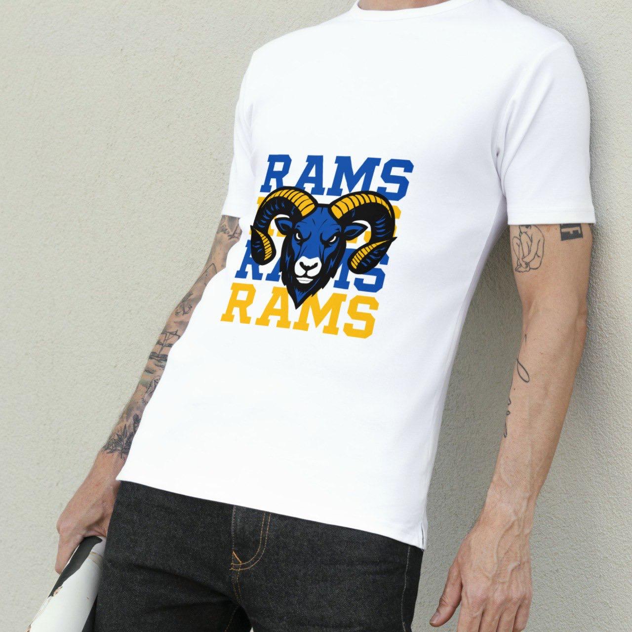 Rams Football SVG: Team Spirit Shirt Design (digital Files) - Etsy