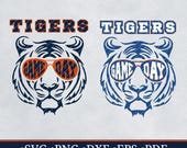 Tigers Game Day SVG Bundle: Cricut, Silhouette, Laser Cut (Digital Download)