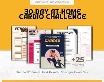 30 Day At Home Workout Challenge PDF | No Equipment Fitness Routine