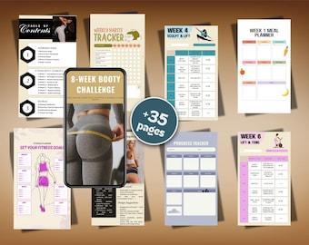 pdf-bestand met booty-workoutplan voor 8 weken – billentrainingsprogramma voor vrouwen