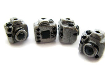 10 Tiny Silver Camera - CB948