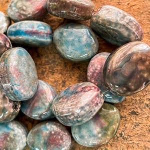 10 Raku Large Beads - RK261