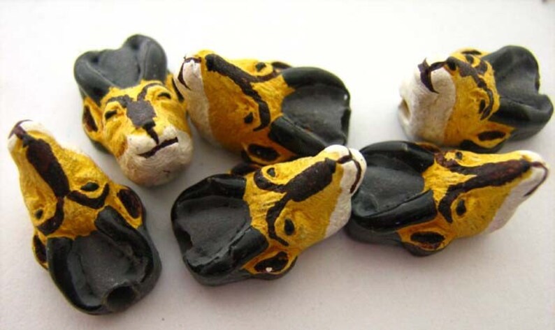 Tiny Antelope Beads Cb330 Etsy