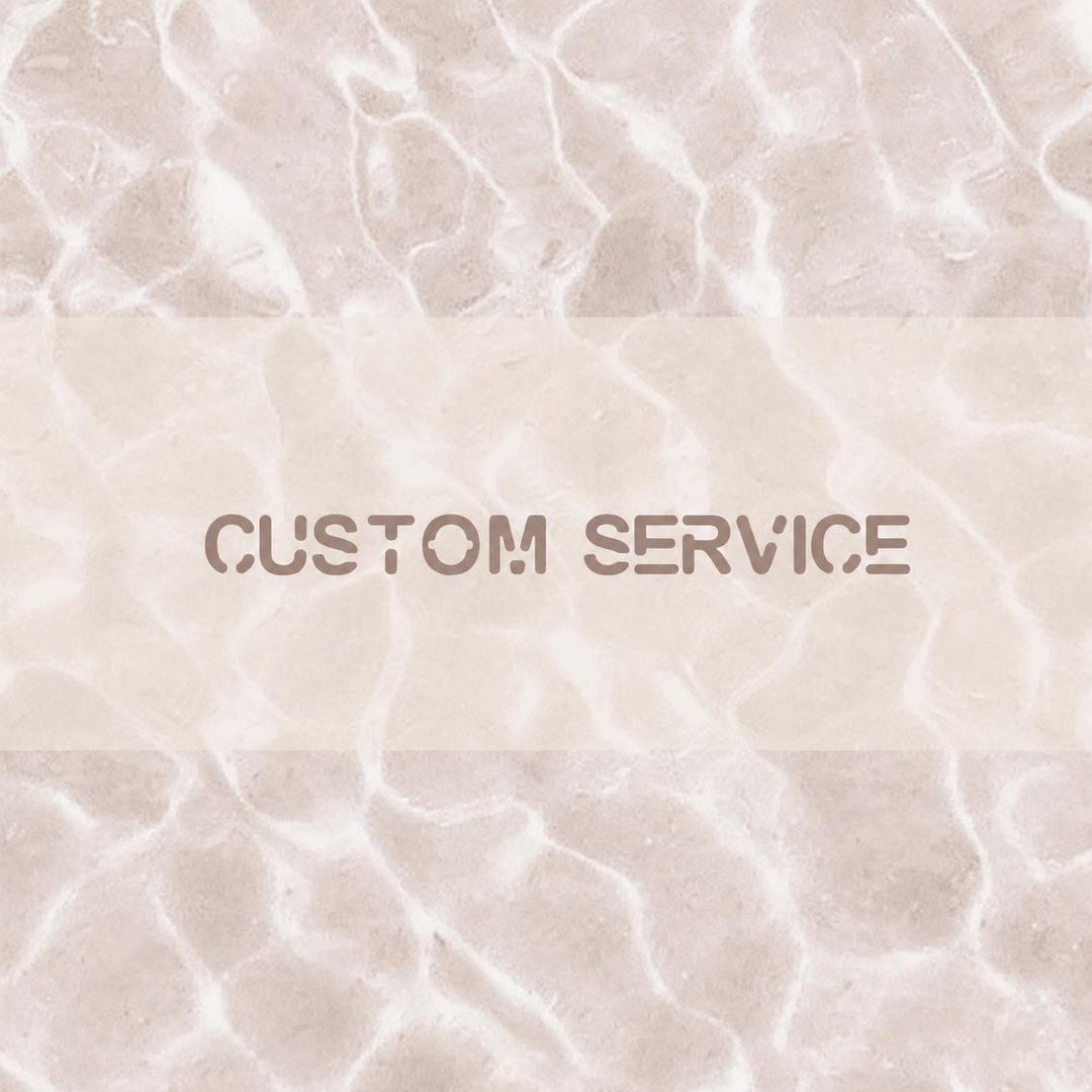 Custom Service - Etsy