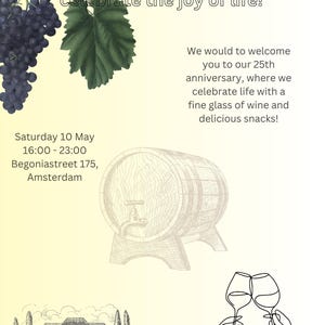 Invitation anniversary