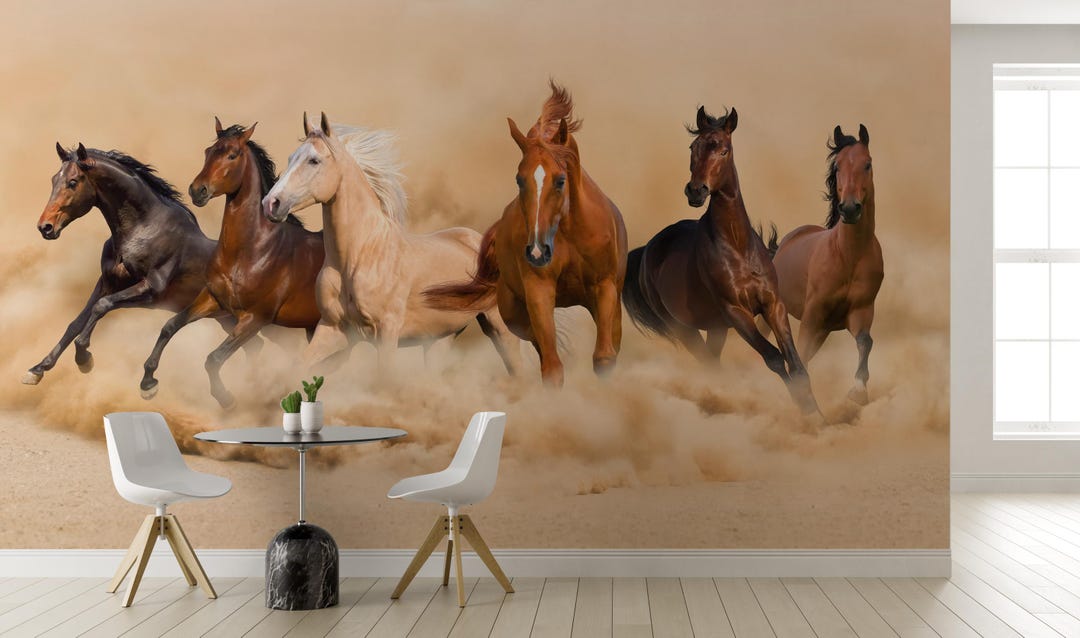 Horse Peel And Stick Wallpapernull