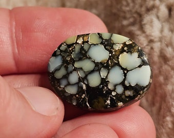 Aloe Variscite freeform- Natural Nevada turquoise,  great size for a ring, pendant or bracelet focal
