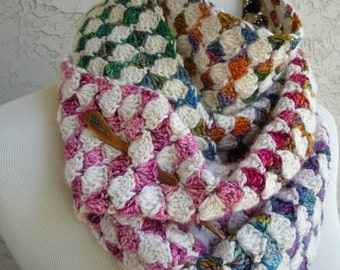 The Diamond Exchange Crochet Scarf - PATTERN / PDF