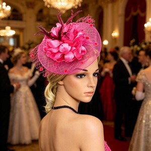 Floral Derby Hat - Etsy display picture 2
