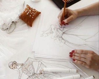 Custom Wedding Dress