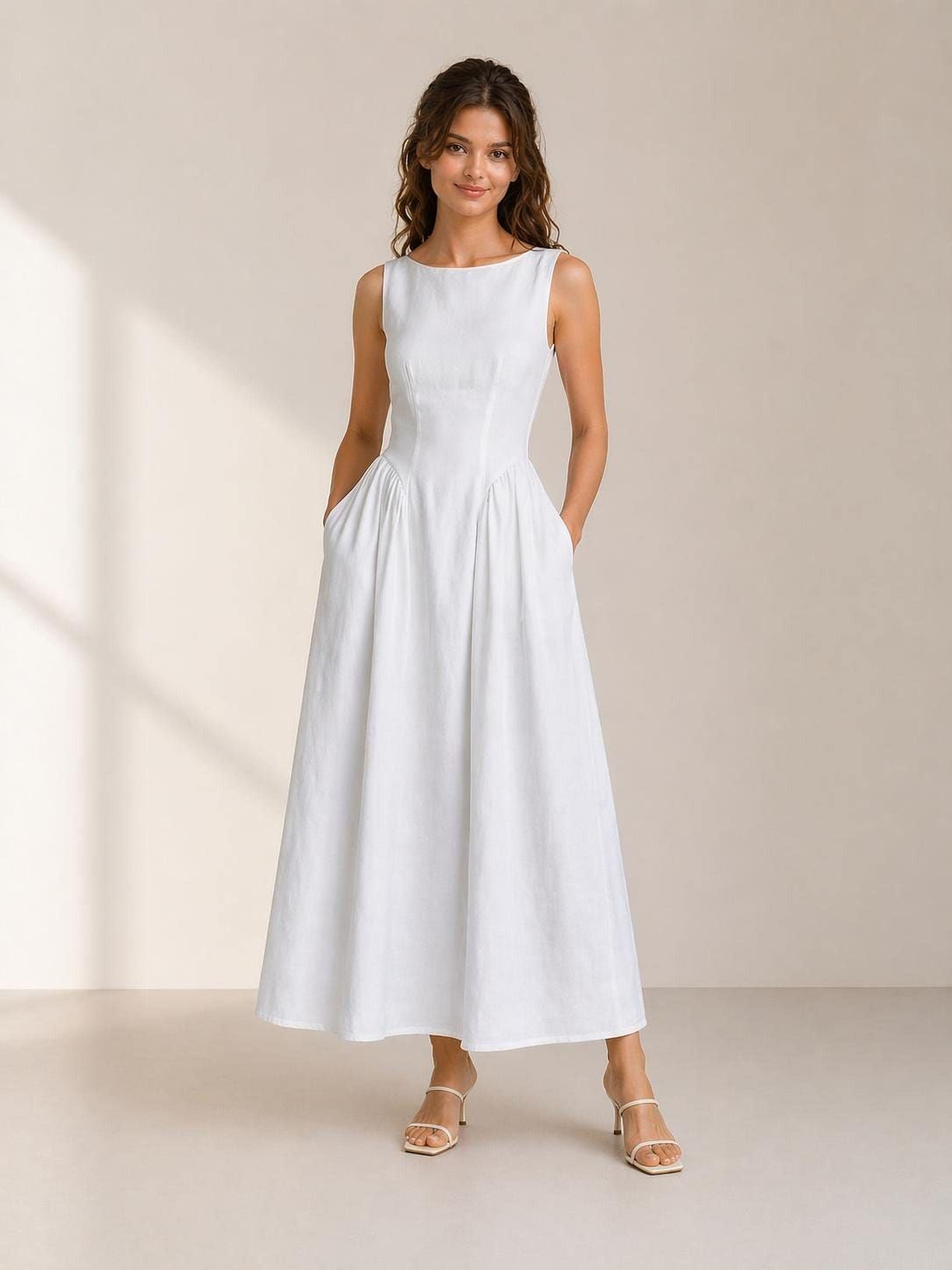 Pure Linen Dress - Etsy Pure Linen Dress - Etsy