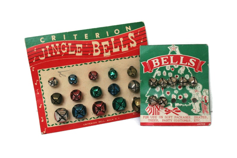 Vintage Jingle Bells  /  Two Packages of Christmas Bells  / image 6
