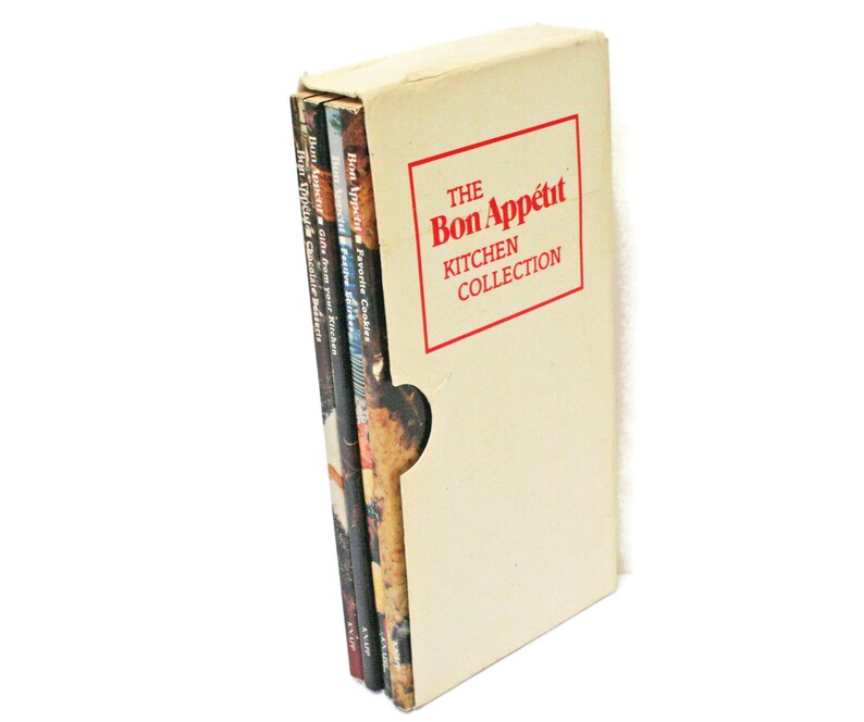 Vintage Cookbook Set  /  Four Cook Books  /  The Bon Appetit image 0