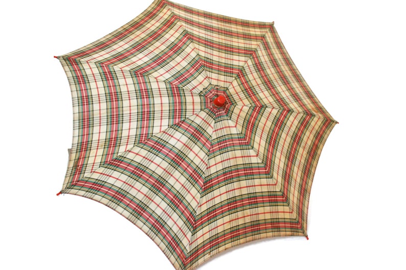 Vintage Umbrella  /   Small or Child's Size Parasol in image 0