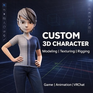 Personalized 3D Model Design, 3D Rendering Design, STL File for 3D Printing & CNC, High Detail Characters, Props, Masks, Digital Cosplay