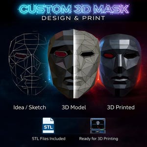Custom 3D Modeling Service-Print - 3D Designing, 3D Rendering, 3D Models, 3D Modeler & 3D Model Design, CAD, 3mf, stl, obj, Custom 3D File