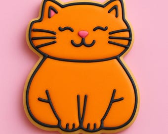 Kitty Cat Cookie Cutter 8cm