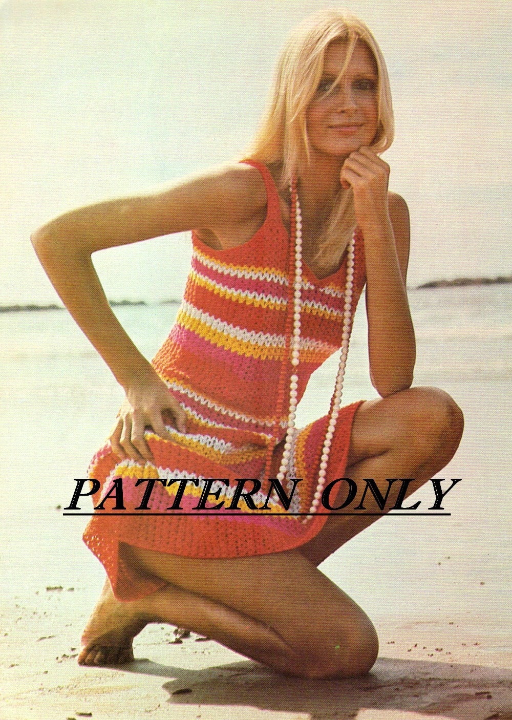 Crochet Pattern Sundress Pdf Pattern Instant Download Etsy