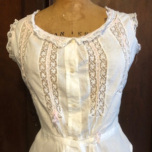 Antique Bodice French Lace Cami Fancy Corset Cover Bridal - Etsy